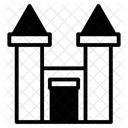 Patterned Gate Door Palace Gate Castle Gate Icon