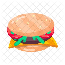 Patty Burger  Icon