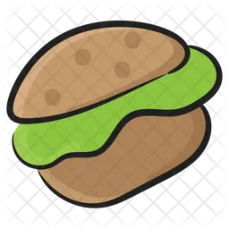 Patty Burger  Icon