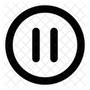 Botao De Pausa Parada Icon
