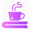 Pausa Para Cafe Livro Caneca Ícone
