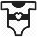 Baby Anzug Strampler Symbol