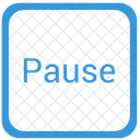 Pause Function Keyboard Icon