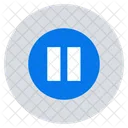 Pause Button Music Icon