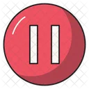 Pause Player Button Icon