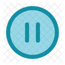 Pause Multimedia Player Icon