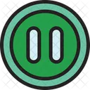 Pause Button Stop Icon
