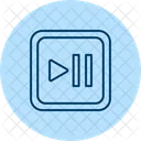 Pause Button Media Icon