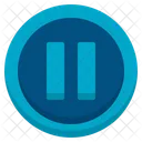 Pause Media Player User Interface Icon