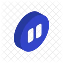 Stop Block Sign Icon