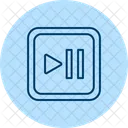 Pause Button Media Icon