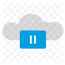 Pause cloud  Icon