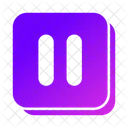 Pause Music Player Video Player Icon