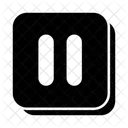 Pause Music Player Video Player Icon