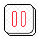 Pause Music Player Video Player Icon