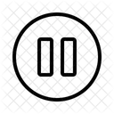 Stop Media Break Icon