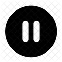 Pause Stop Control Icon