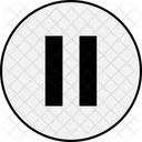 Pause Stop Button Icon