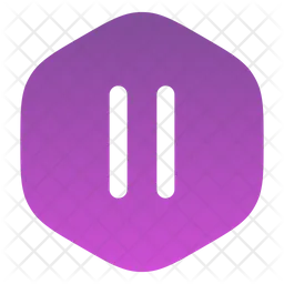 Pause octagon  Icon