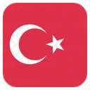 Turquia Bandera Icono