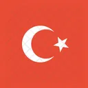 Turquia Bandera Mundo Icono