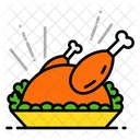 Pollo pavo  Icono