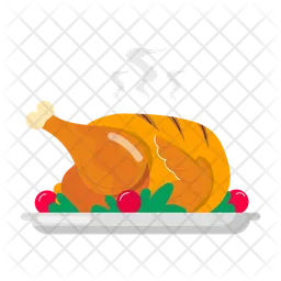 Pavo asado  Icono