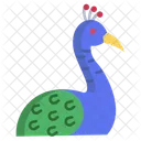 Pavo real  Icono