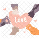 Paw Cat Heart Icon