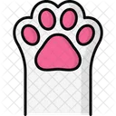 Paw Foot Dog Icon