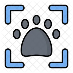 Paw Print  Icon