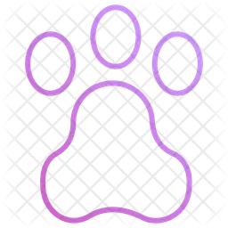 Paw print  Icon