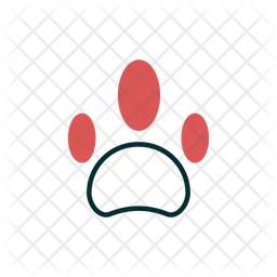 Paw Print  Icon