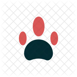 Paw Print  Icon