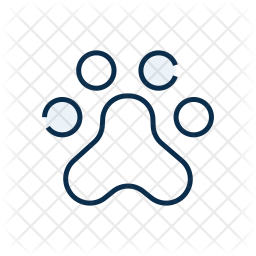 Free Free Paw Print Svg Outline 928 SVG PNG EPS DXF File