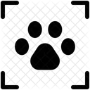 Dog Footprint Paw Icon