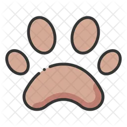 Paw symbol  Icon