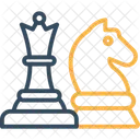 Pawn with Chess  Icon