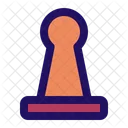 Chess Pawn Figure Icon