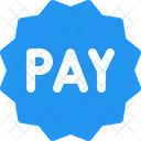 Pay Tag Label Icon
