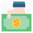 Hand Money Currency Icon