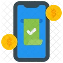 Pay Mobile Financial Icon