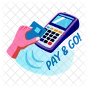 Pay And Go Payment Transaction Icon