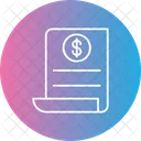 Pay Bill Bill Finance Icon