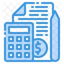 Bill Invoice Calculator Icon