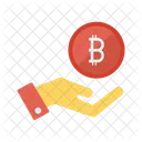 Pay Bitcoin Money Icon