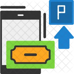 Pay By Phone Parking  Icon