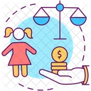 Pay Child Support  Icon