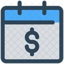 Calendar Day Pay Icon