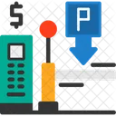 Pay On Entry Parking Pay When Entering Entry Payment Icon